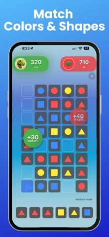 Block Blitzen promotional screenshot from the App Store